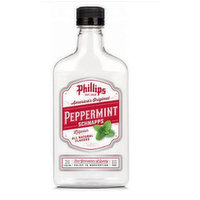 Phillips Peppermint 60 Proof Schnapps, 375 Millilitre