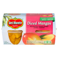 Del Monte Mangos, Diced, 4 Each