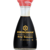 Kikkoman Soy Sauce, Traditionally Brewed, 5 Ounce