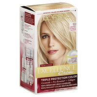 Excellence Creme Hair Color, Triple Protection Color, Lightest, Ultimate Blonde, 10, 1 Each