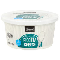 Essential Everyday Ricotta Cheese, Part Skim, 15 Ounce