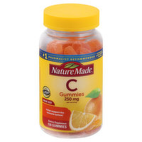 Nature Made Vitamin C, 250 mg, Gummies, Tangerine, Value Size, 150 Each