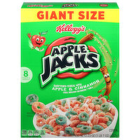 Apple Jacks Cereal, Apple & Cinnamon, Giant Size, 23 Ounce