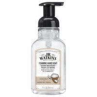 J.R. Watkins Foaming Hand Soap, Coconut, 9 Fluid ounce