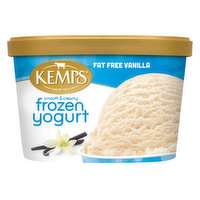 Kemps Vanilla Fat Free Frozen Yogurt, 1.5 Quart