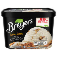 Breyers Frozen Dairy Dessert, Butter Pecan, 1.5 Quart