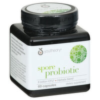 youtheory Spore Probiotic, Capsules, 60 Each