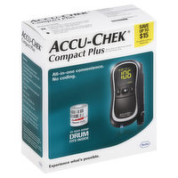 Accu-Chek Compact Plus Blood Glucose Monitoring System, 1 Each