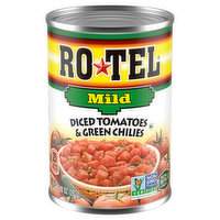 Ro-Tel Mild Diced Tomatoes and Green Chilies, 10 Ounce