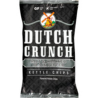 Dutch Crunch Salt & Cracked Black Pepper Kettle Potato Chips, 9 Ounce