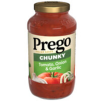 Prego® Chunky Tomato, Onion and Garlic Pasta Sauce, 24 Ounce