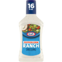 Kraft Peppercorn Ranch Salad Dressing, 16 Fluid ounce