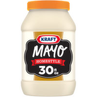 Kraft Homestyle Mayo Rich & Creamy Real Mayonnaise, 30 Fluid ounce