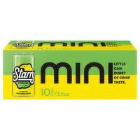 Starry Lemon Lime Soda, Caffeine Free, Mini Cans, 10 Each