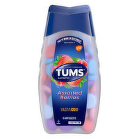 Tums Antacid, Ultra Strength, 1000 mg, Chewable Tablets, Assorted Berries, 160 Each