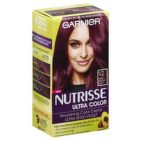 Nutrisse Ultra Color Nourishing Color Creme Permanent Haircolor, Dark Intense Violet V2, 1 Each