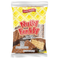 Little Debbie Nutty Buddy, with Peanut Butter, 3 Ounce