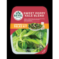 Revol Greens Greenhouse Sweet Poppy Kale Salad Kit, 7.06 Ounce