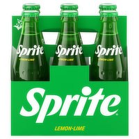 Sprite  Lemon Lime Soda Soft Drinks, 6 Each