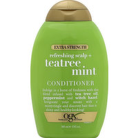 VOGUE INTL. Conditioner, Refreshing Scalp + Teatree Mint, Extra Strength, 13 Ounce