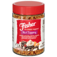 Fisher Ice Cream Toppers Nut Topping, 5 Ounce