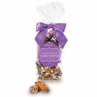 Abdallah Valentine’s Day Valentine Chocolate Almond Dark Toffee, 7 Ounce