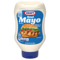 Kraft Mayo, Creamy & Smooth, Real, 22 Fluid ounce