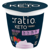 Ratio Dairy Snack, Mixed Berry, Keto Friendly, 5.3 Ounce