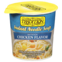 Tradition Instant Noodle Soup, Vegetarian, Chicken Flavor, Imitation, 2.29 Ounce