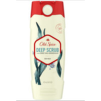 Old Spice Body Wash for Men Deep Scrub with  Deep Sea Minerals, 16 Ounce