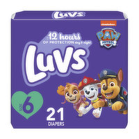 Luvs Diapers Size 6 21 Count, 21 Each