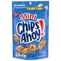 CHIPS AHOY! Mini Original Chocolate Chip Cookies, Snak-Sak, 8 Ounce