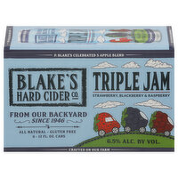 Blake's Hard Cider Co. Hard Cider, Triple Jam, 6 Each