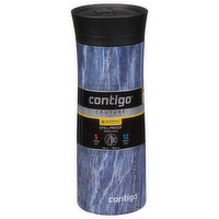 Contigo  Couture Collection Travel Mug, Blue Slate, Pinnacle Couture, 14 Ounce, 1 Each
