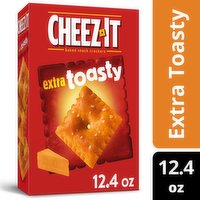Cheez-It Cheese Crackers, Extra Toasty, 12.4 Ounce