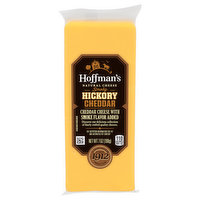 Hoffman's Cheese, Natural, Smoky Hickory Cheddar, 7 Ounce