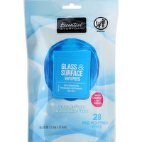 Essential Everyday Wipes, Glass & Surface, 28 Each