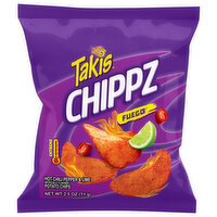 Takis Chippz Potato Chips, Extreme, Fuego, 2.5 Ounce