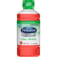 Pedialyte Electrolyte Solution, Cherry Punch, 33.8 Fluid ounce