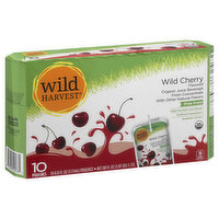 WILD HARVEST Juice Beverage, Organic, Wild Cherry Flavored, 10 Each