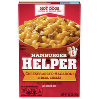 Hamburger Helper Pasta & Cheesy Sauce Mix, Cheeseburger Macaroni, 6.6 Ounce