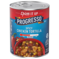 Progresso Soup, Spicy Chicken Tortilla, Medium, 18.5 Ounce