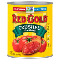 Red Gold Tomatoes, Crushed, 28 Ounce