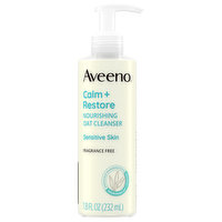 Aveeno Oat Cleanser, Nourishing, Sensitive Skin, 7.8 Fluid ounce