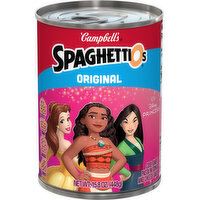 Campbell's® SpaghettiOs® Original Disney Princess Cool Shapes Canned Pasta, 15.8 Ounce