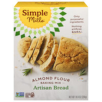 Simple Mills Baking Mix, Artisan Bread, Almond Flour, 10.4 Ounce