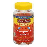 Nature Made Kids First Vitamin C, 125 mg, Tangerine, Gummies, 110 Each