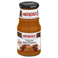 Herdez Salsa Cremosa, Chipotle, Medium, 15.3 Ounce