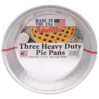 Handi-Foil Pie Pans, Heavy Duty, 3 Each