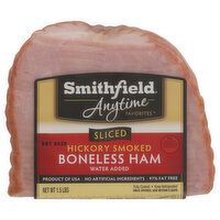 Smithfield Ham, Sliced, Hickory Smoked, Boneless, 1.5 Pound